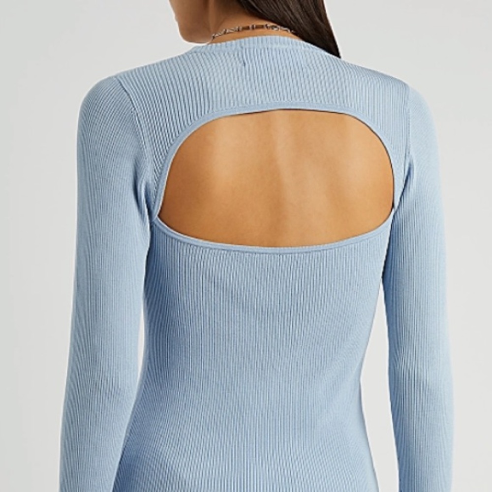 Remain Birger Christensen Basel Ls open back top